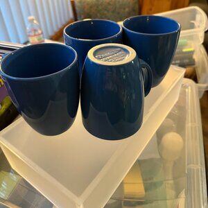 Set of Corelle coffee mugs